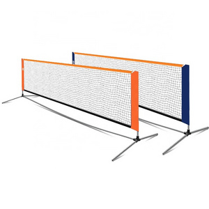 Cheap price 5.1m portable foldable tennis net tennis training standard tennis net