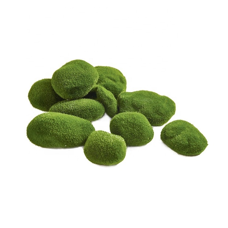 Artificial Moss Decorative Green Artificial Moss Balls