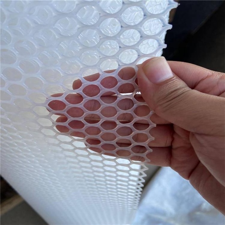 100% HDPE Factory price plastic poultry chicken aviary netting extruded plastic mesh