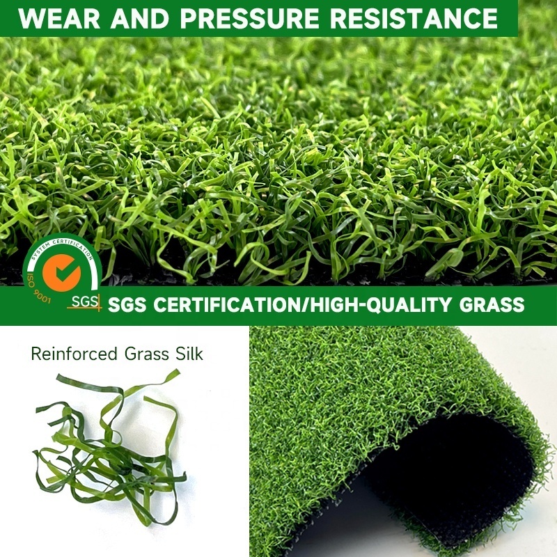 Pro Putting Green Golf Grass Turf Indoor Outdoor Golf Training Mat Synthetic Artificial Grass for Baseball Football Gym Sports