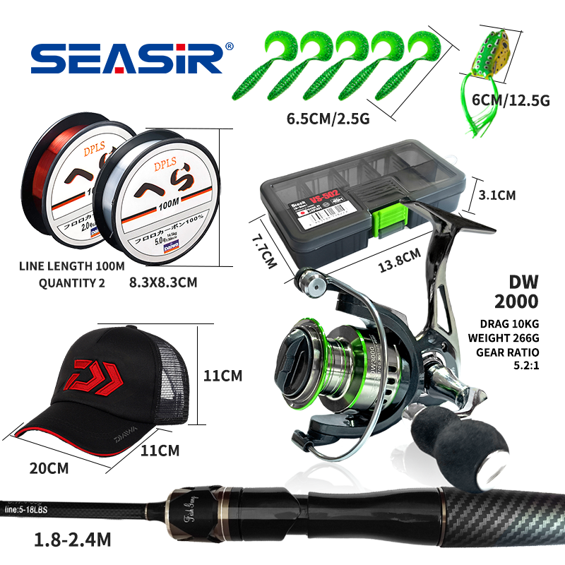 hot sale sea fishing reels japan used fishing reel rod reel set Combos Fishing Rod Set