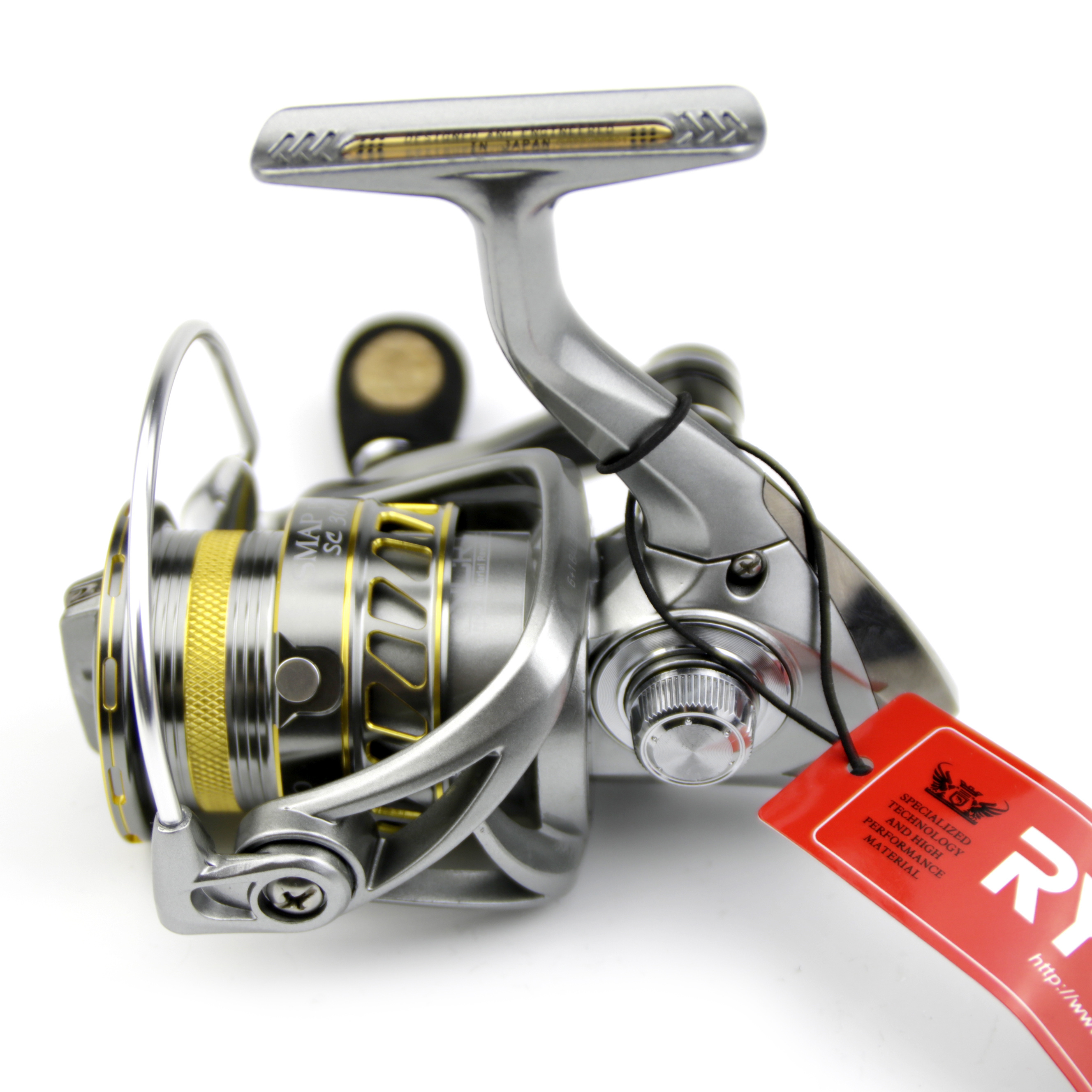 RYOBI Samp Pro 2000 3000 4000 Matel Spinning Reels Freshwater Sea Fishing Reel 6+1BB 8KG High Speed Light Left/Right hand Wheel