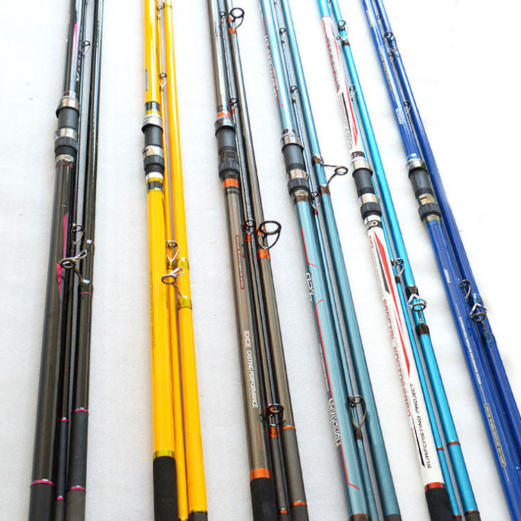 new arrival factory price 4.2M carbon fishing rod blanks Fast action surf casting fishing rod