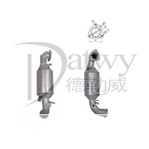 OE 9675338780 9803403380 Peugeot 308 3008 Three way catalytic converter exhaust pipe(brand walk-er)