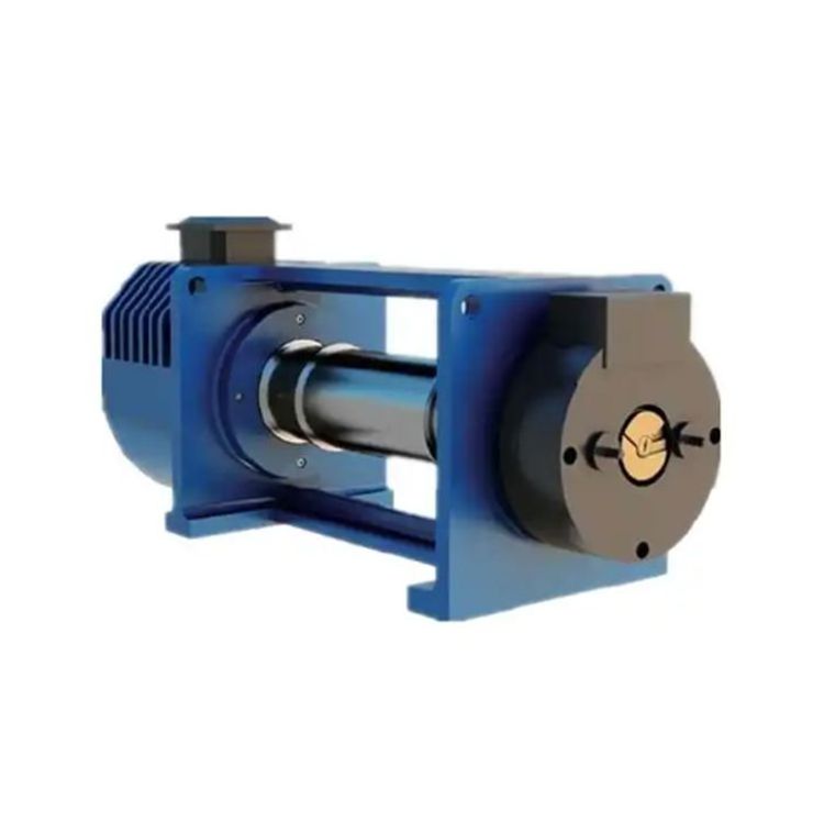 Residential Elevator Gearless Traction Machine Steel Belt Drive Motor Home Elevator Traction Machine