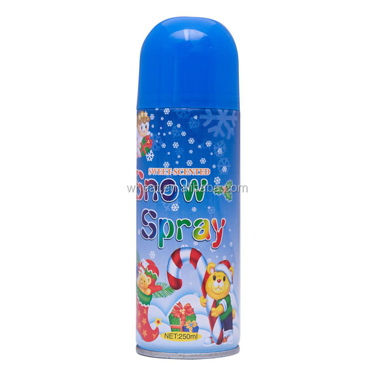 Europe and America Indoor Christmas Party Decoration Artificial Snow/Party Foam Snow Spray