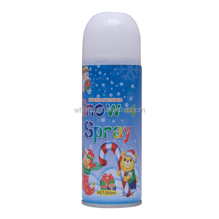 Europe and America Indoor Christmas Party Decoration Artificial Snow/Party Foam Snow Spray