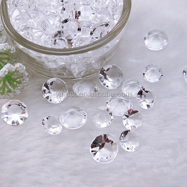 China Factory Diamond Confetti/Crystal Confetti/Table Confetti Wedding Party Decoration Acrylic Diamond