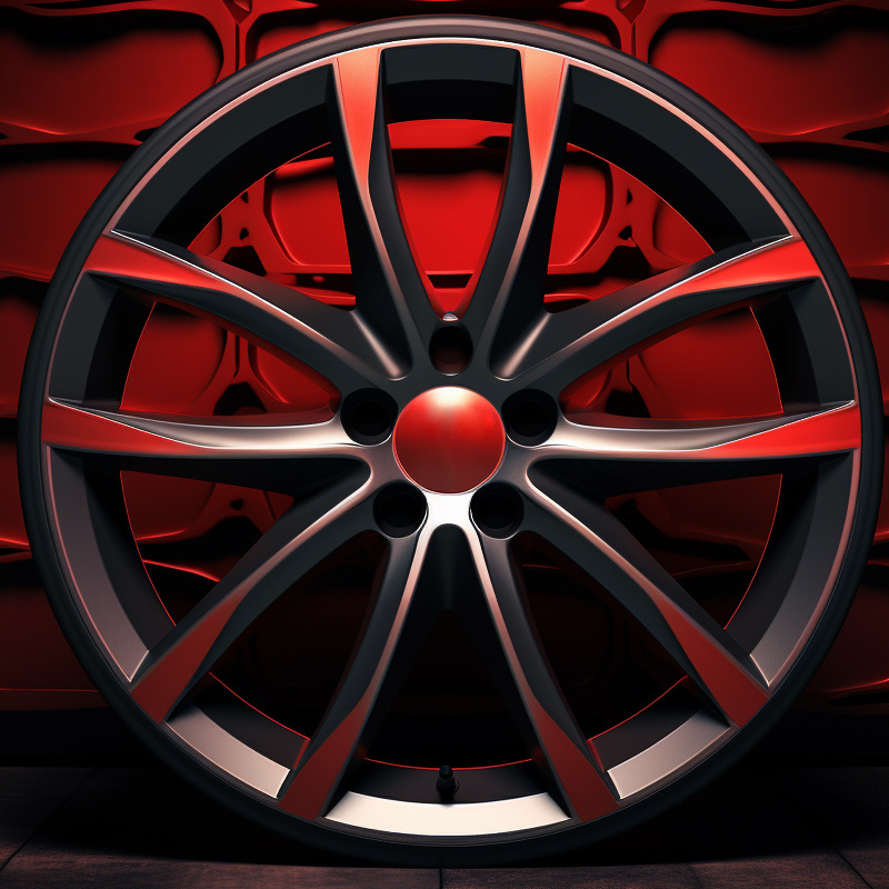 ABCW OEM/ODM Custom 4x4 Racing Car Rim Forged 16 17 18 19 Inch Red Alloy Wheel Rim Deep Dish