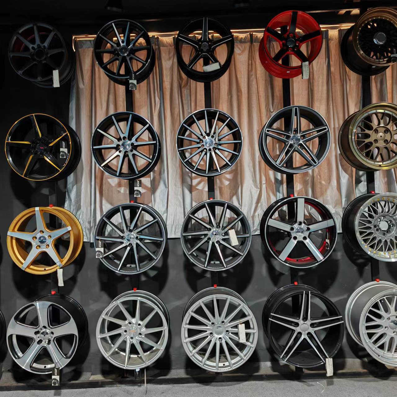 ABCW Customization Gold 2pieces 4*4 Suv Car Aluminium Alloy Wheels 19*8.5 20*9  21*9.5 22*10 Car Rims