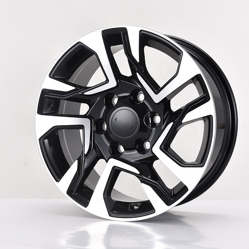 By-1704 Customizable color 17x7.5 Inch 6 Hole Aluminum Alloy Rim Auto 4x4 Wheel Hub