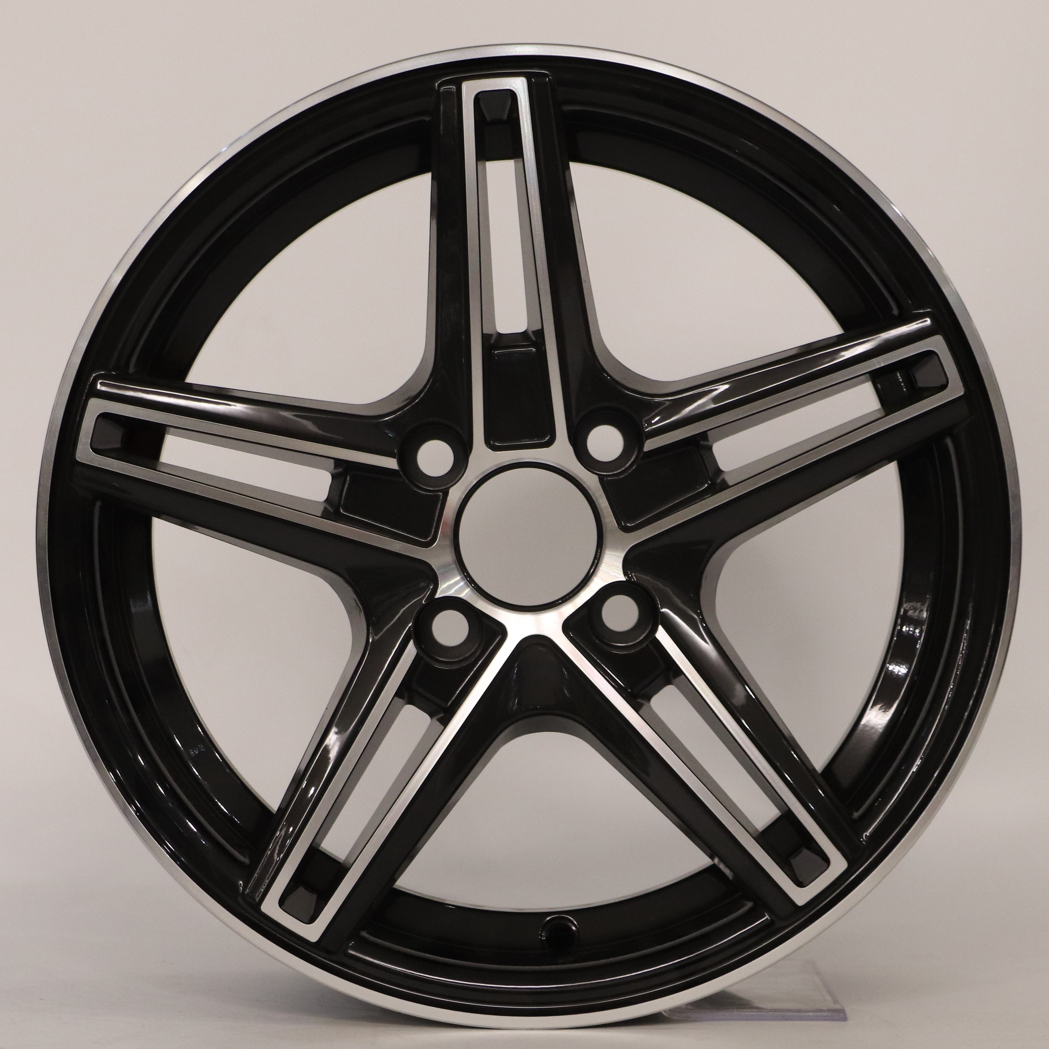 BY-1475 Popular Item 4 Hole 14 Inch Et 25 Pcd 100 Die Casting Alloy Wheels rims For Car