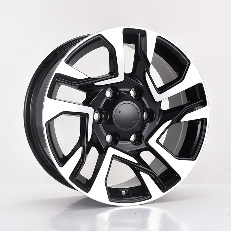 By-1704 Customizable color 17x7.5 Inch 6 Hole Aluminum Alloy Rim Auto 4x4 Wheel Hub