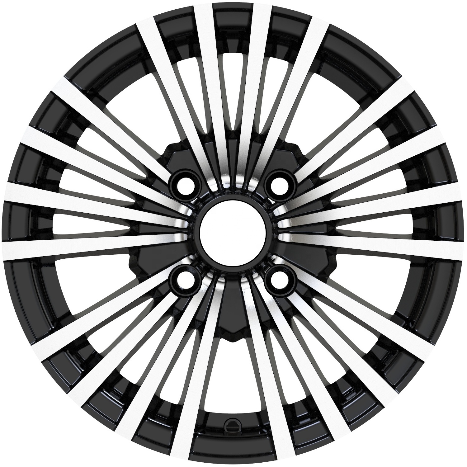 New Design Customizable 14 Inch 4x100 Aluminum Alloy auto small Wheel Rims For Sale