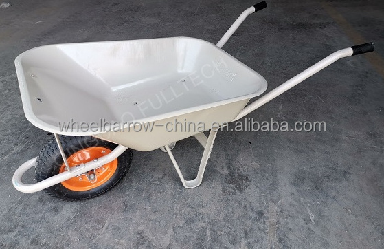 heavy duty Saudi Arabia wheelbarrow green welded handle using for construction welding site Arab wheelbarrow africa