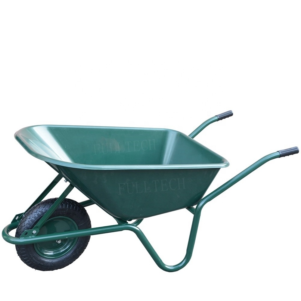 Construction plastic wheelbarrow 100L Limex wheelbarrow with Polyurethane tray Fort model galvanized wheelbarrow