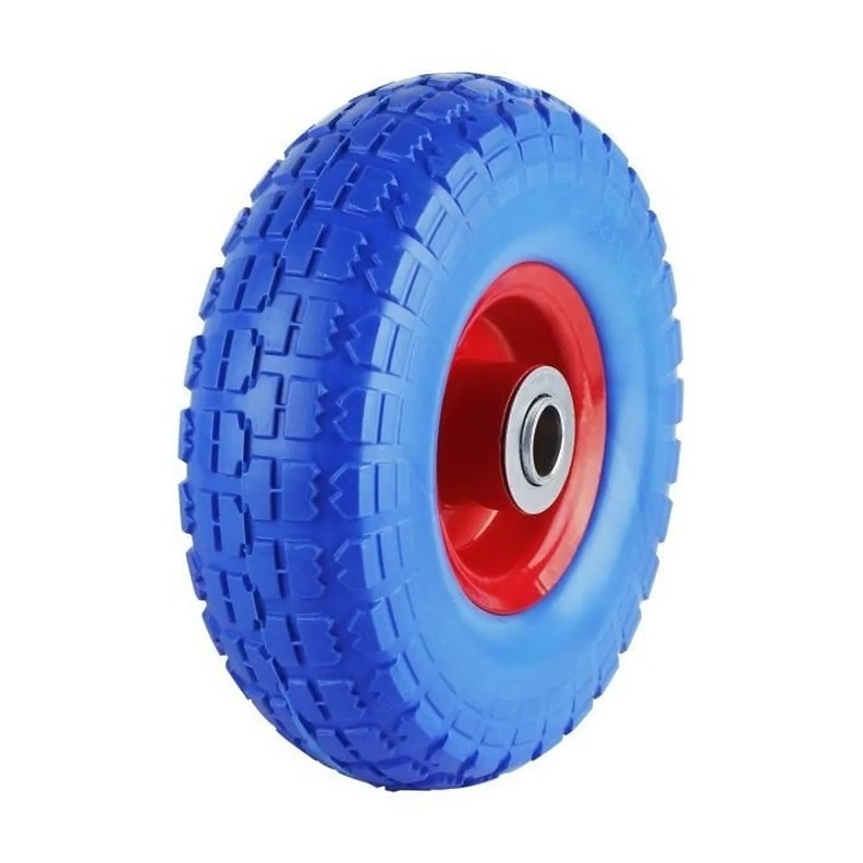 Forever Speed Wheelbarrow Wheel Solid Wheel Puncture-Proof Wheelbarrow Tires PU Tires Wheelbarrow Tires 260mm 3.50-4 Wheels