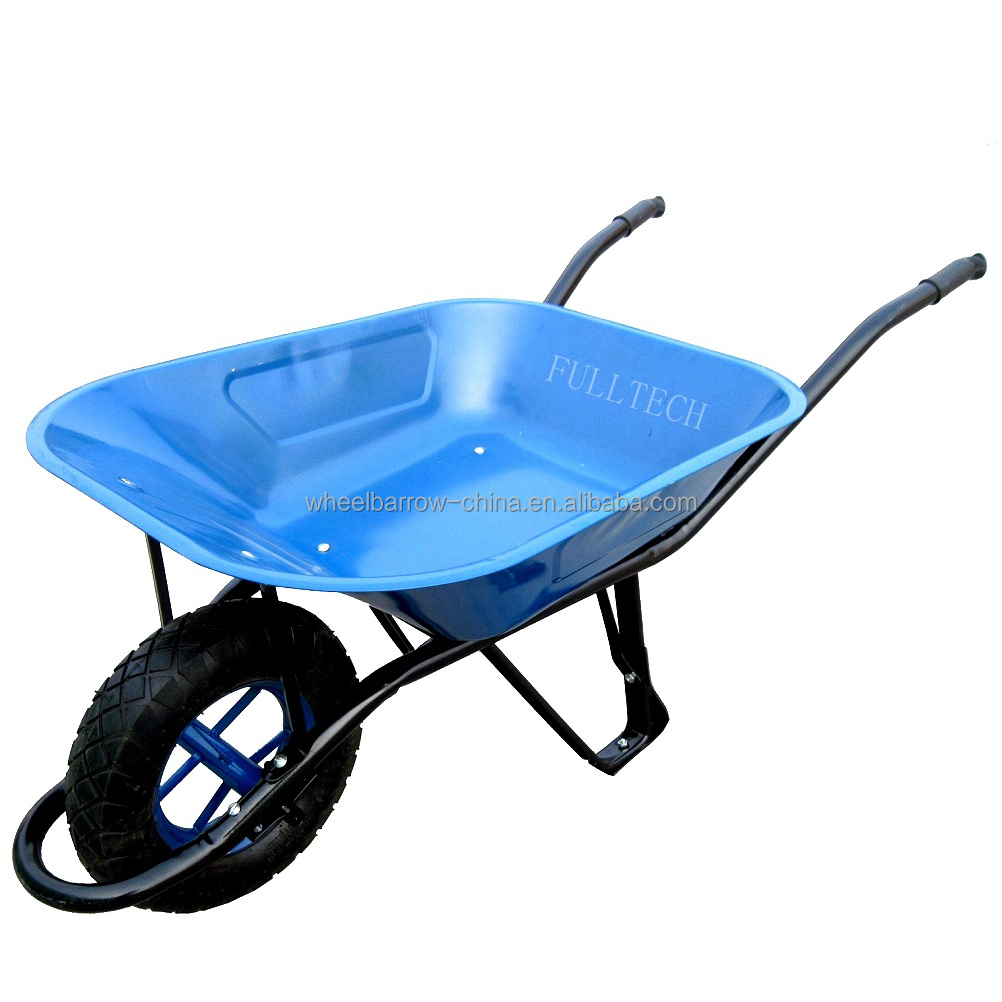 Heavy duty wholesale construction wheelbarrow WB6400 for Sudan Africa Market model CONCRETE cement wheelborrow