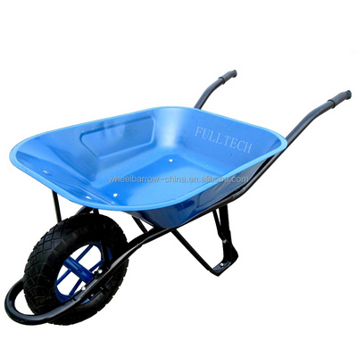 Heavy duty wholesale construction wheelbarrow WB6400 for Sudan Africa Market model CONCRETE cement wheelborrow