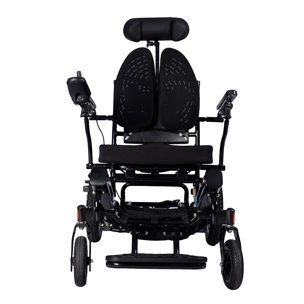 Safe JBH D10 2021 250W magnesium alloy light folding electric power wheelchair