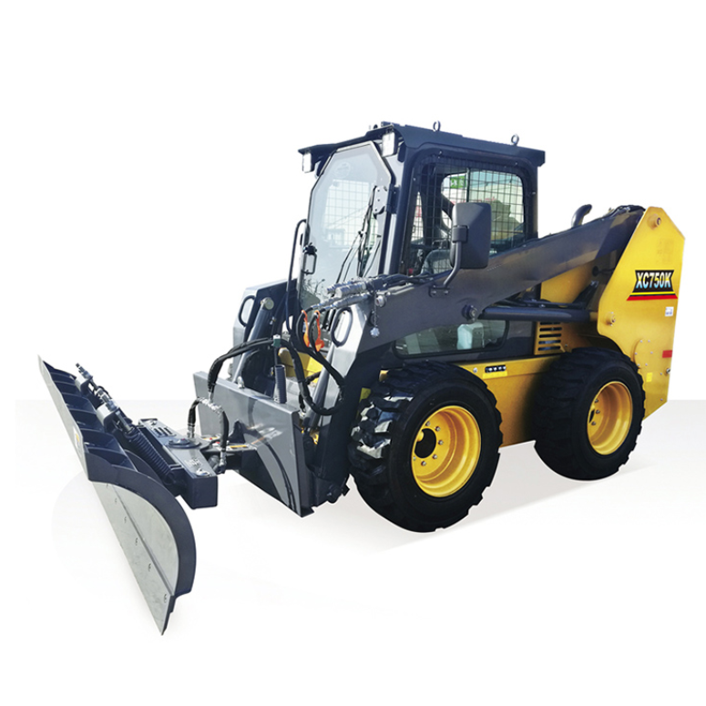 XC750K: Brand new Cargador mini skid steer loader wheel loader with attachments