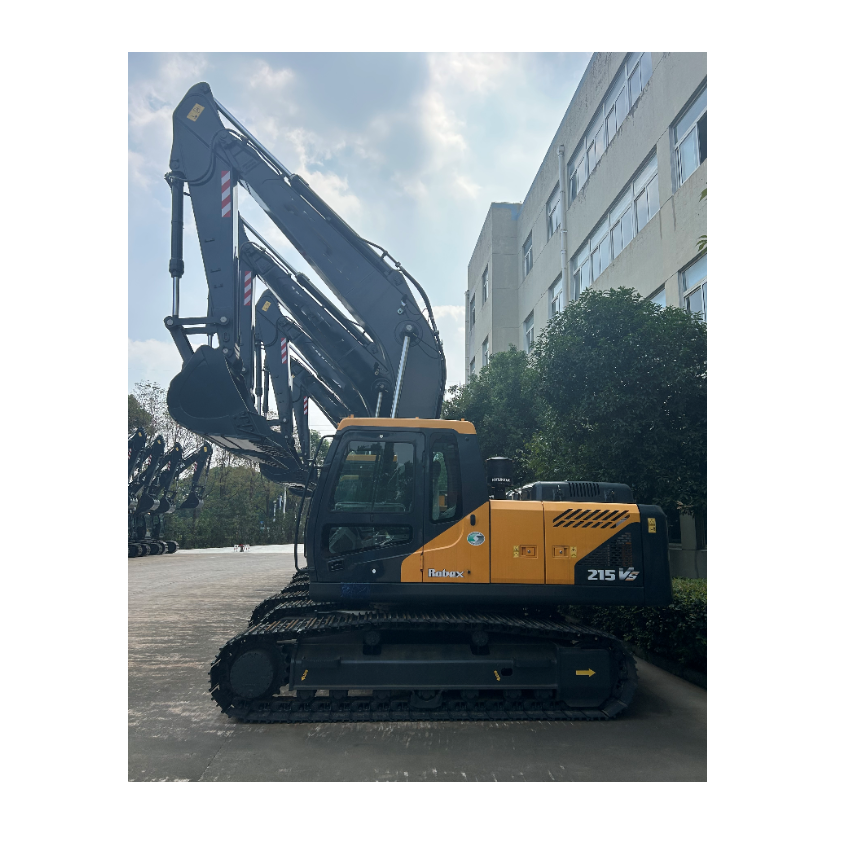 Oriemac: 21.5ton Tire 3 Crawler Excavator R215VS  Electronic Control Common rail for Injection