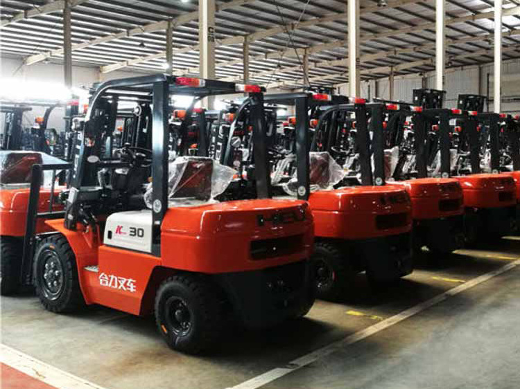 2022 High Efficiency Heli 3 Ton Diesel Cpcd30 Hand Forklift In Salvador forklifts earth moving