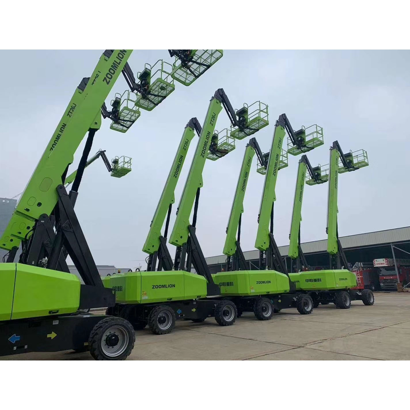 High quality ZA20JE 20M height Electric Cherry Picker