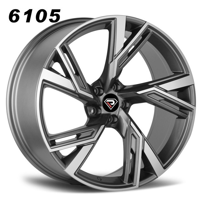 CHINA SUPPLIER DEEP DISH RIMS 5-112 MACHINED FACE ALLOY WHEELS