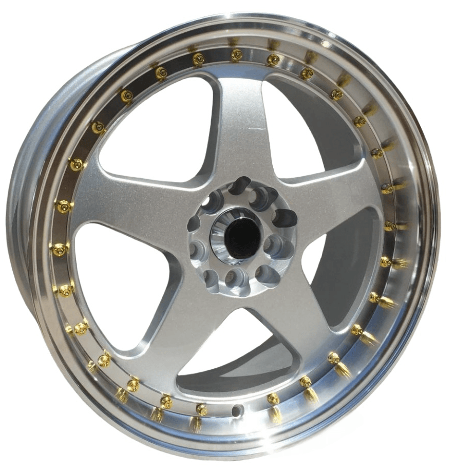 HK66647 17x 7.5j 17x8.5j PCD 4X100/114.3 5X100/114.3 aluminum alloy wheel car wheel for with high quality