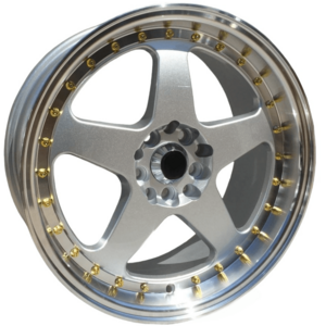 HK66647 17x 7.5j 17x8.5j PCD 4X100/114.3 5X100/114.3 aluminum alloy wheel car wheel for with high quality