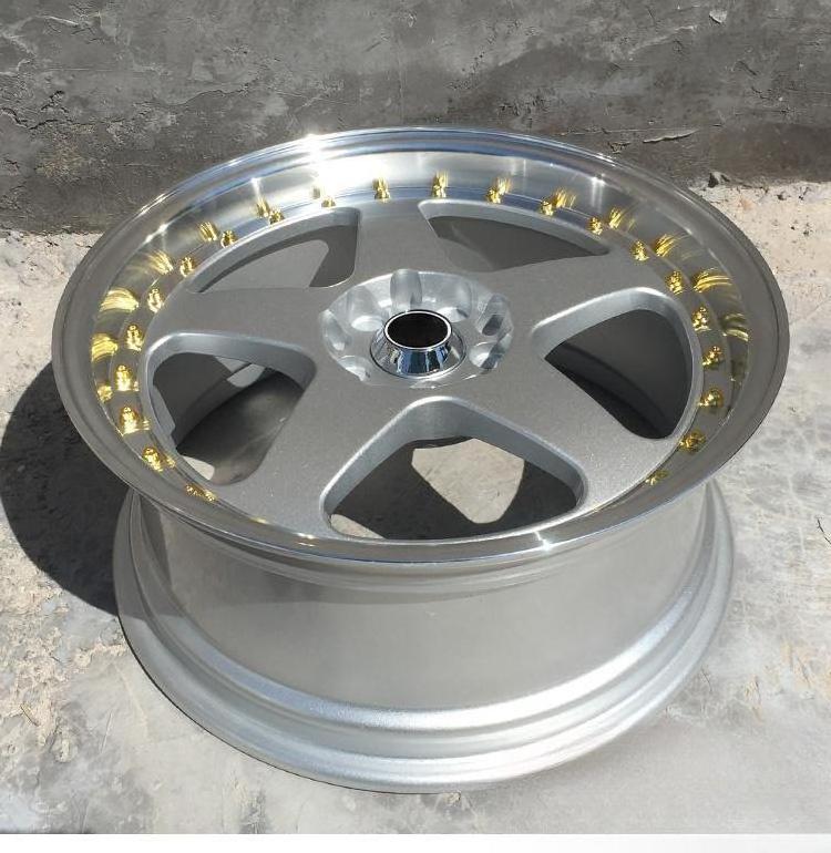 HK66647 17x 7.5j 17x8.5j PCD 4X100/114.3 5X100/114.3 aluminum alloy wheel car wheel for with high quality