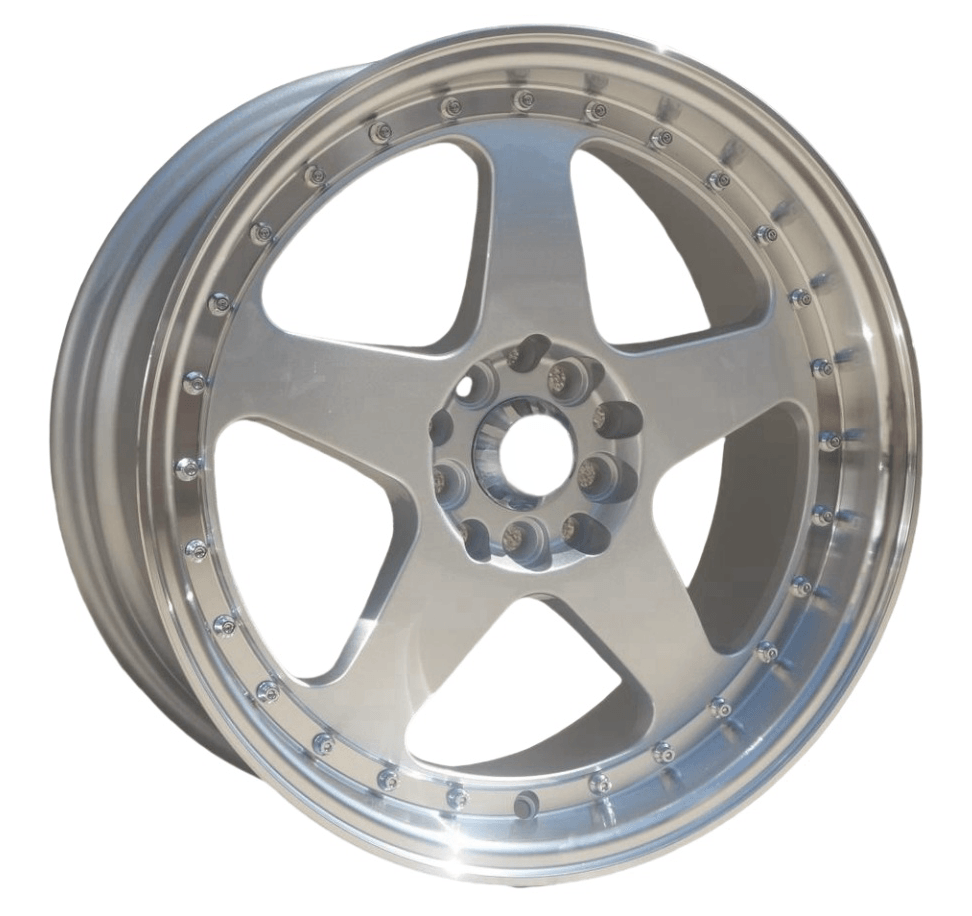 HK66647 17x 7.5j 17x8.5j PCD 4X100/114.3 5X100/114.3 aluminum alloy wheel car wheel for with high quality