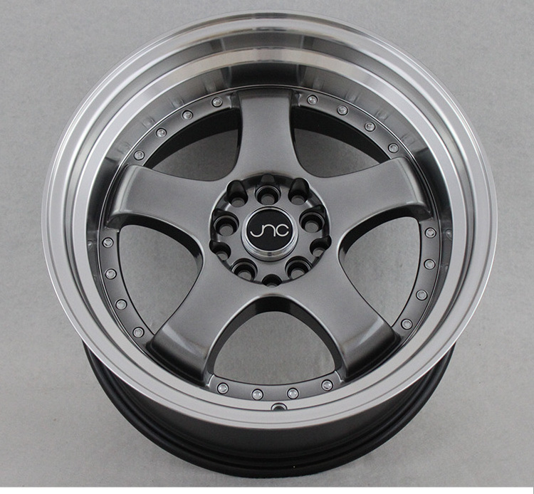 Five pointed star design  Off road vehicle wheels  Aluminium alloy  Multi Spoke 15 17 18  inch  4 5 hole wheels rim