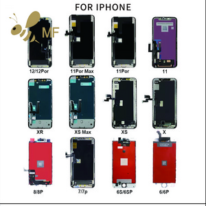 MF high quality LCD mobile phone touch screen replaceable iPhone 6 7 8 X Xr Xs Max 11 12 13 original screen