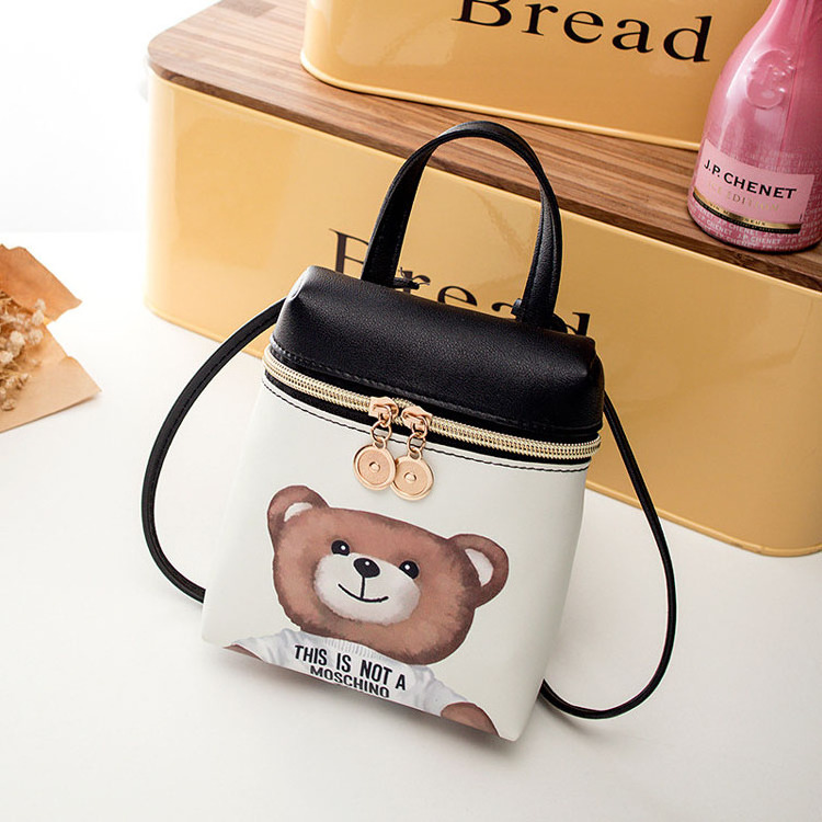 Foreign trade portable shoulder bag women bag 2020 new red print bucket mobile phone mini small bag oblique satchel