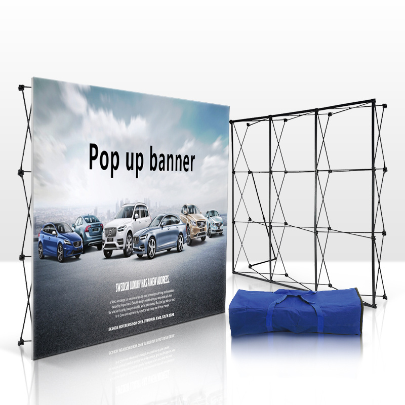 Aluminum Pop Up Stand Backdrop Backdrop Display POP Up display stand PoP Up banner folding banner