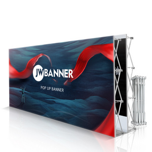 Aluminum Pop Up Stand Backdrop Backdrop Display POP Up display stand PoP Up banner folding banner