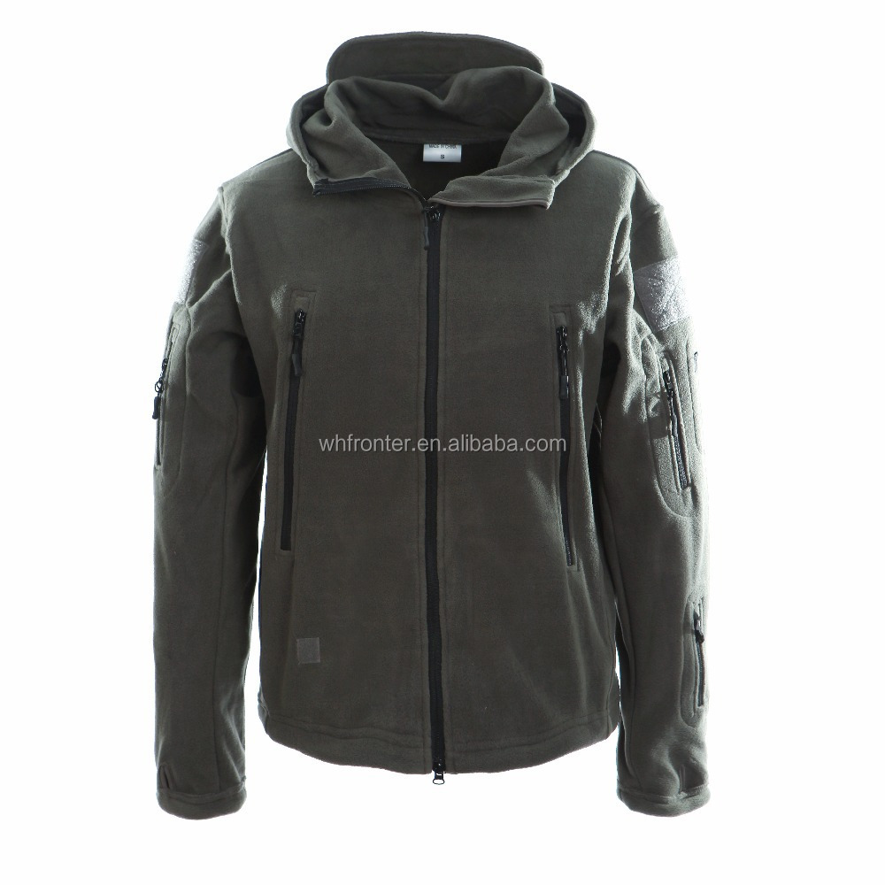 Wholesale 2022 Winter Hunting Polar Fleece Jacket Warm Tactical Jacket Men Thermal Outdoor Polartec Softshell Jacke