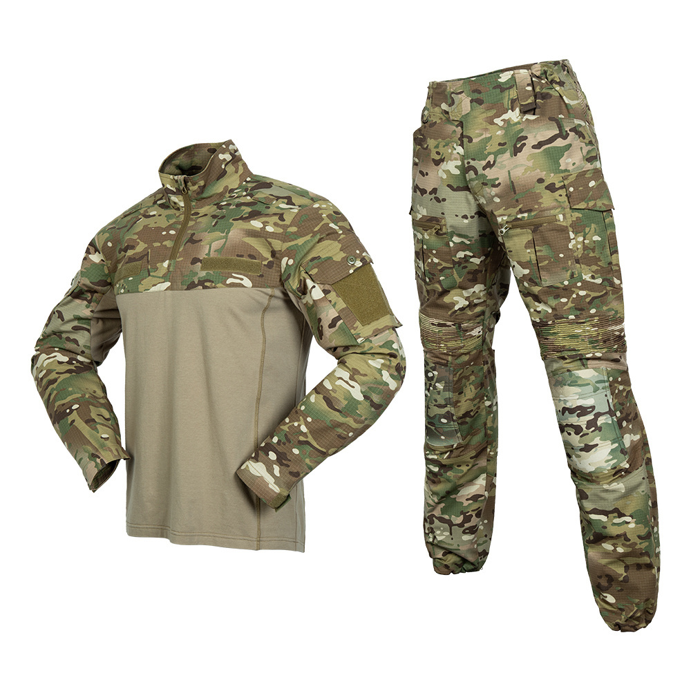 Customized G5 Waterproof Camouflage Tactical Clothes Shirt and Pants Frog Suit Combat Multicam Tactical Uniform