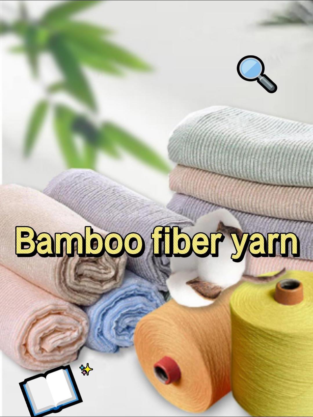 100% Bamboo fiber Yarns Ne30S/1 with Multi Color for socks