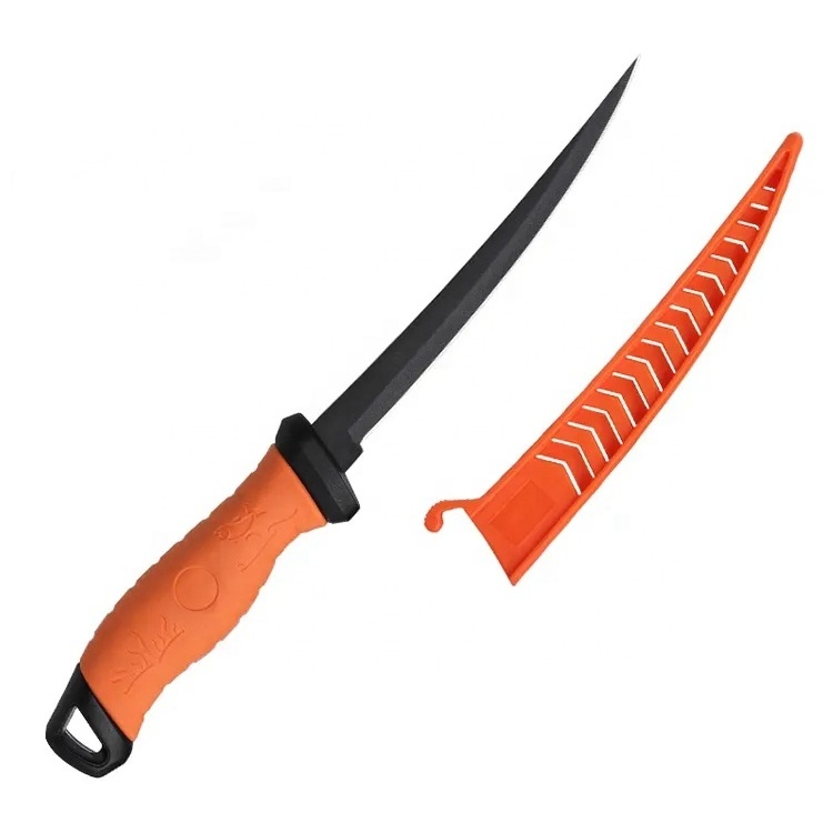 VAST OUTDOOR Multi-purpose fishing Knife Outdoor Fishing Gear Camping Stainless Steel Fish Fillet knife Like Plastic