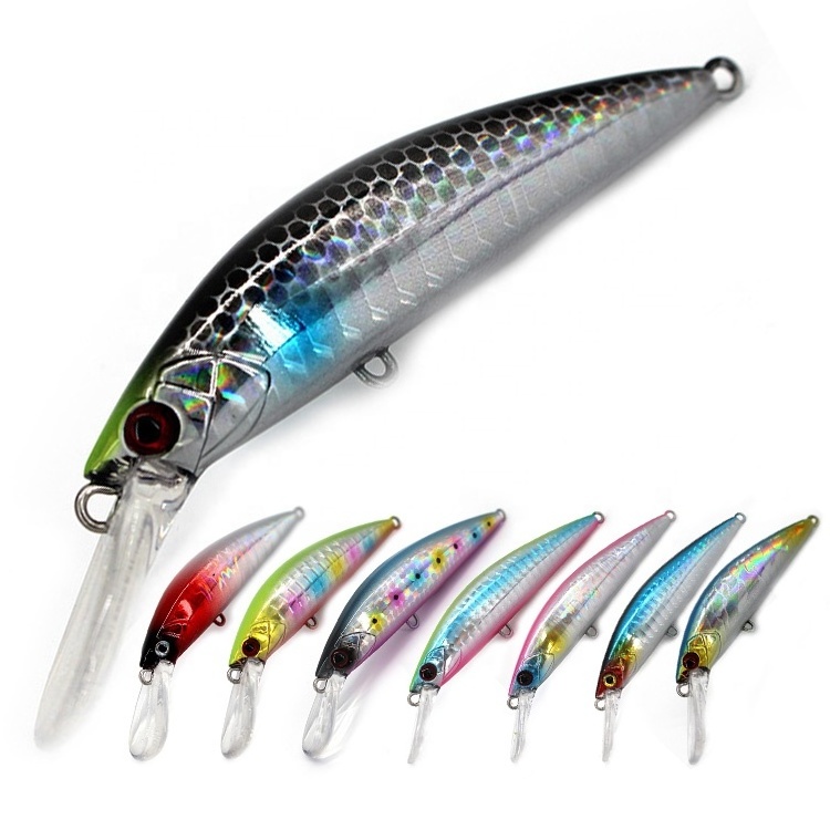 65mm 14g Professional Quality Fishing Lure Hard Bait Sinking Full Water Lead Slim Quality Minnow Artificial Bait