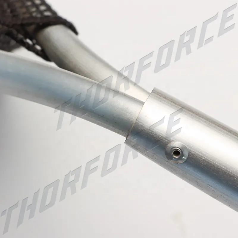 THORFORCE high-quality aluminum alloy rod with large hole and small hole PVC coated net PVC handle fishing lure