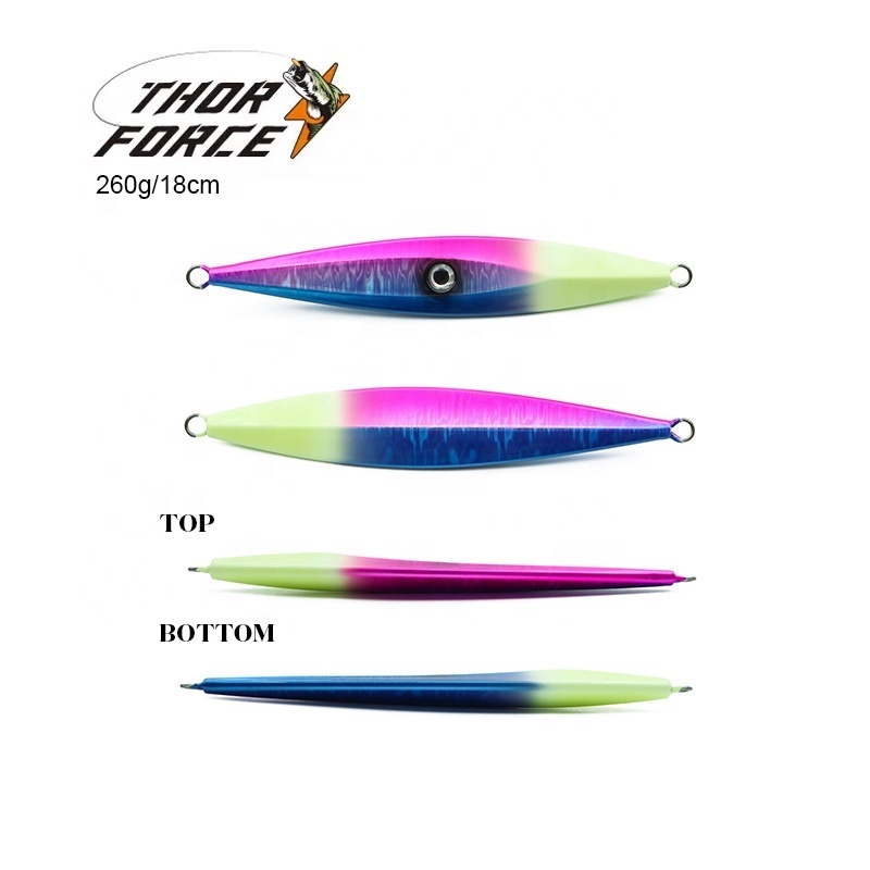 Saltwater Quality Carp Fish Leads Speed Sinking Luminous Fishing Lead jigging lure Slow pitch Metal Jig Lure