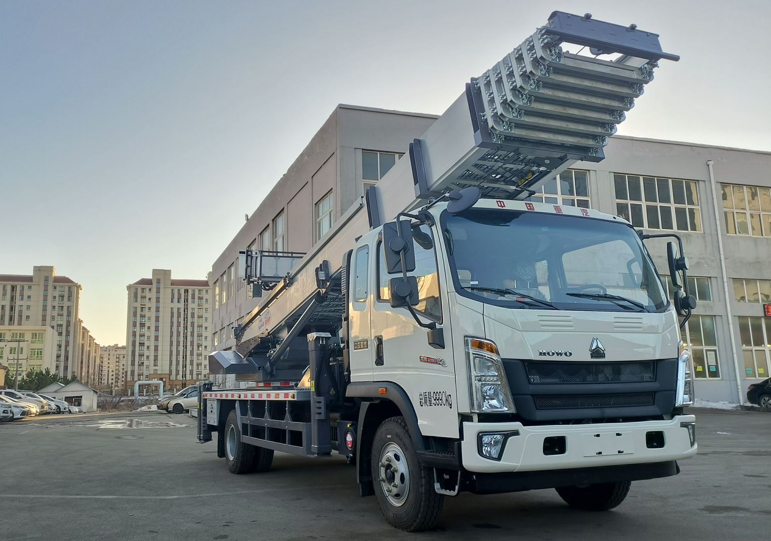 GAOLIYA 45M Lifting Platform  Using Loading Unloading High-altitude Trailer Lift Aerial Work Platform