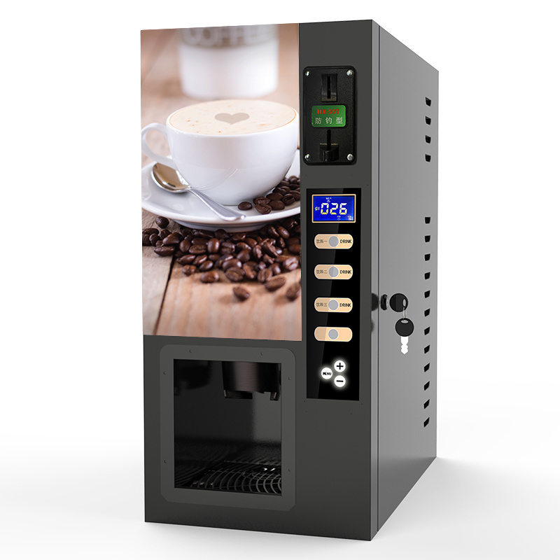 Counter Top nescaf Coin Operated  Commercial Espresso Coffee Vending Machine