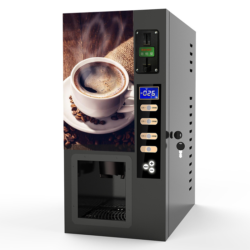 Nescaf Coffee Vending Machine 3hot Flavors Drink Vending Machine China for South Asia Market 3 Selections of Hot Drink