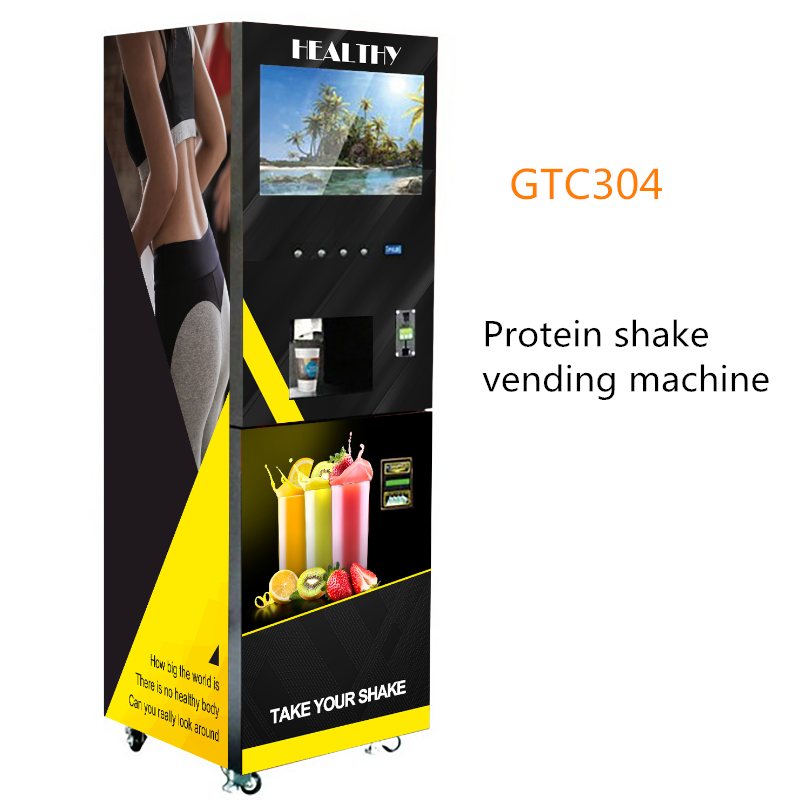 High Tech Whey Protein Concentrated Machine Protein Bar Vending Machine For Sale