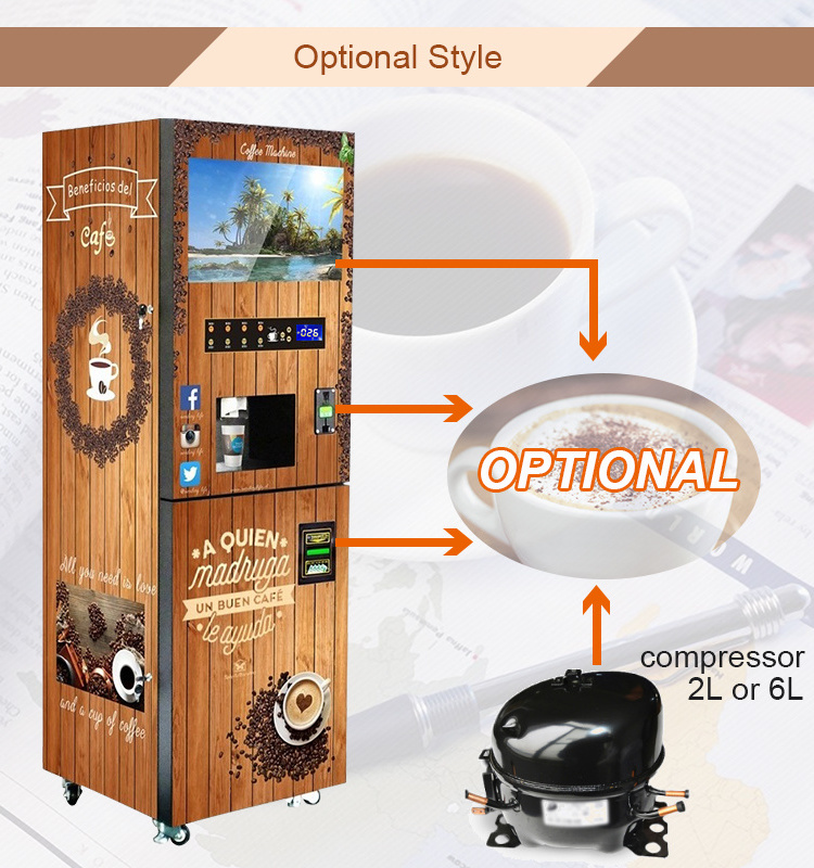 2021 update bubble tea vending machine with manufacturing price  distributeur automatique caf